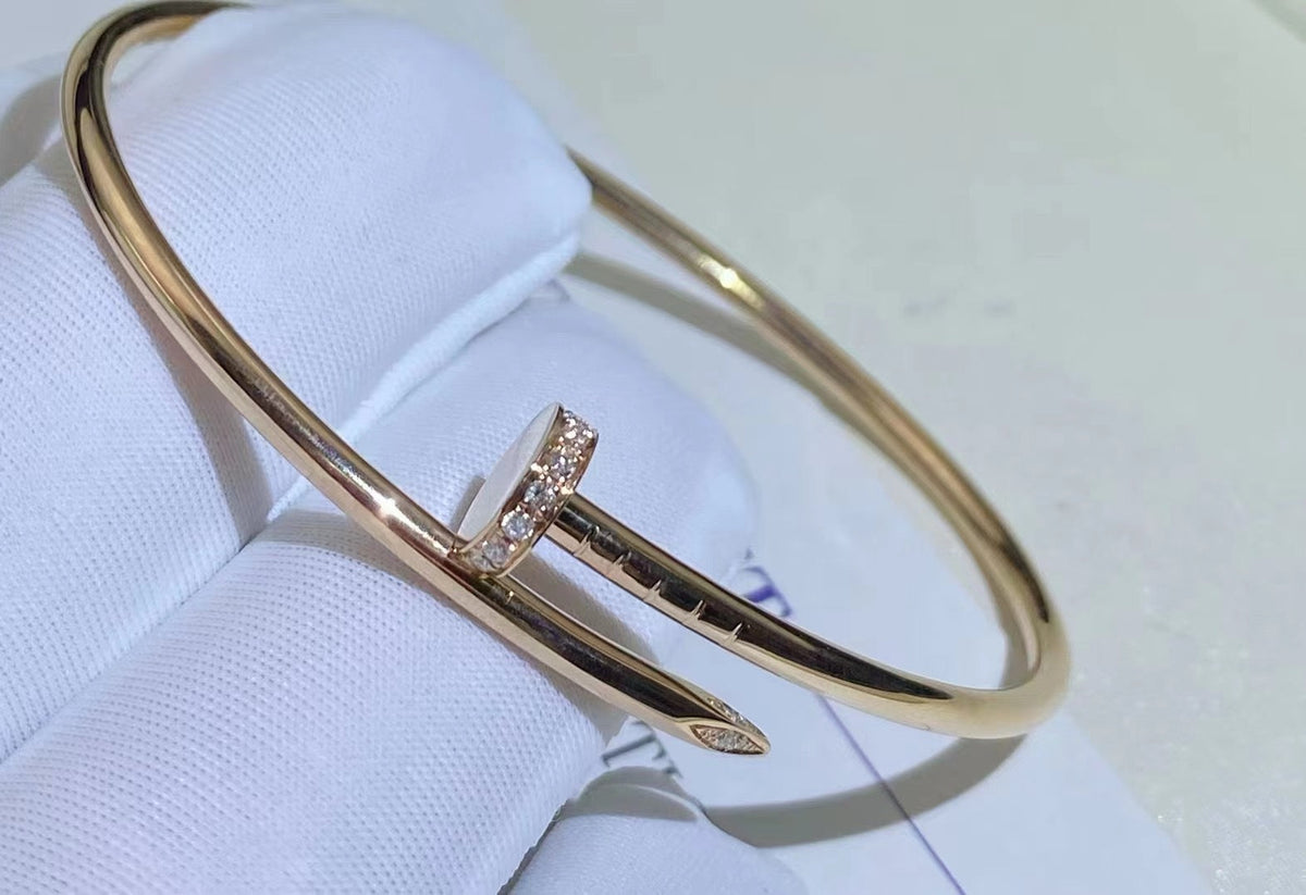 ¡®lume Jewelry¡¯JUSTE BRACELET 2.5MM DIAMONDS