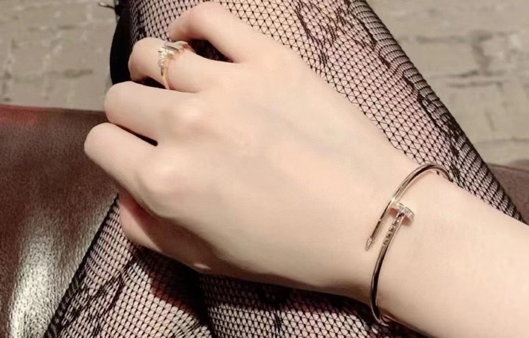 ¡®lume Jewelry¡¯JUSTE BRACELET 2.5MM DIAMONDS