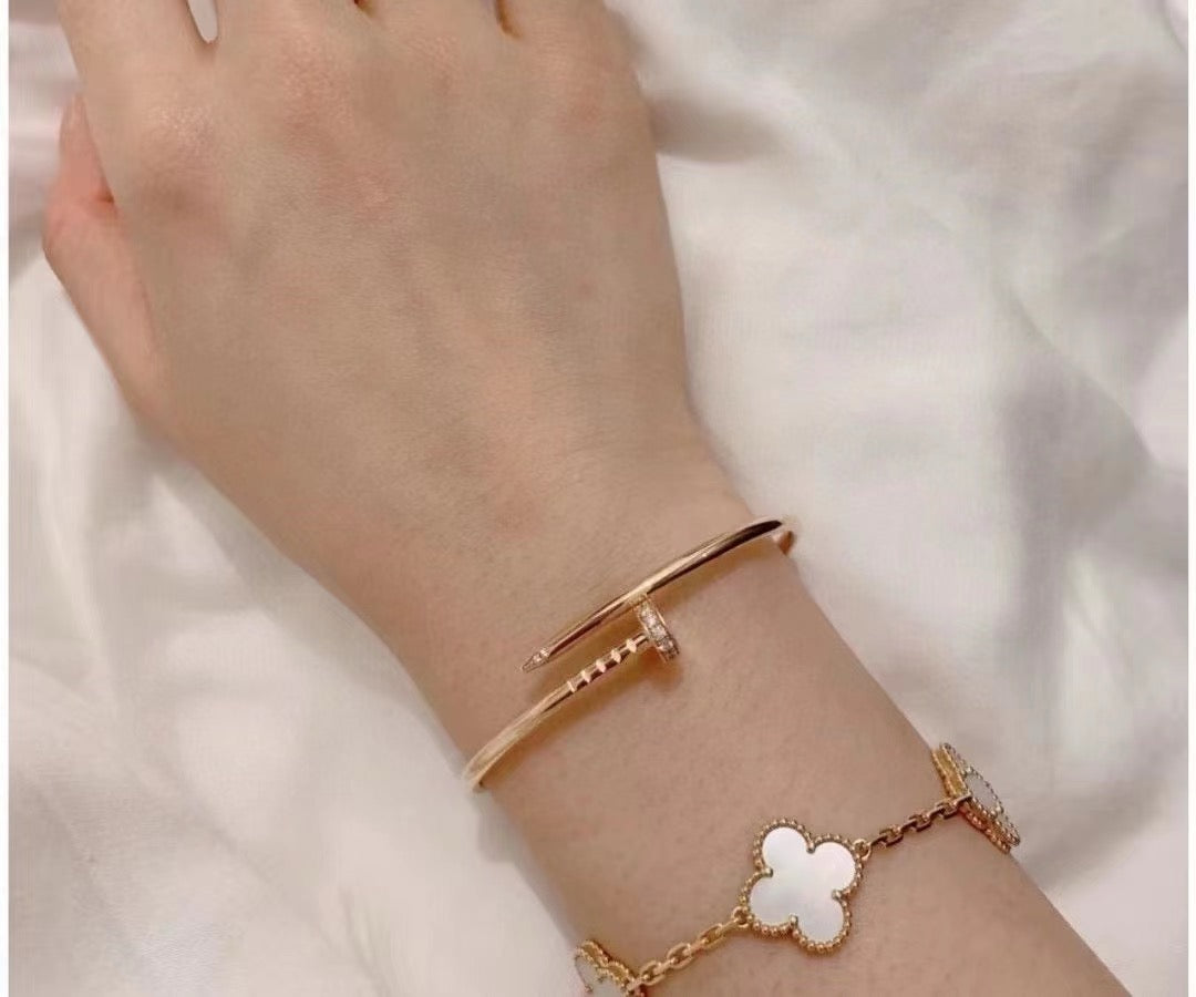 ¡®lume Jewelry¡¯JUSTE BRACELET 2.5MM DIAMONDS