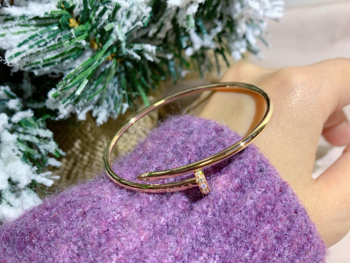 ¡®lume Jewelry¡¯JUSTE BRACELET 2.5MM DIAMONDS