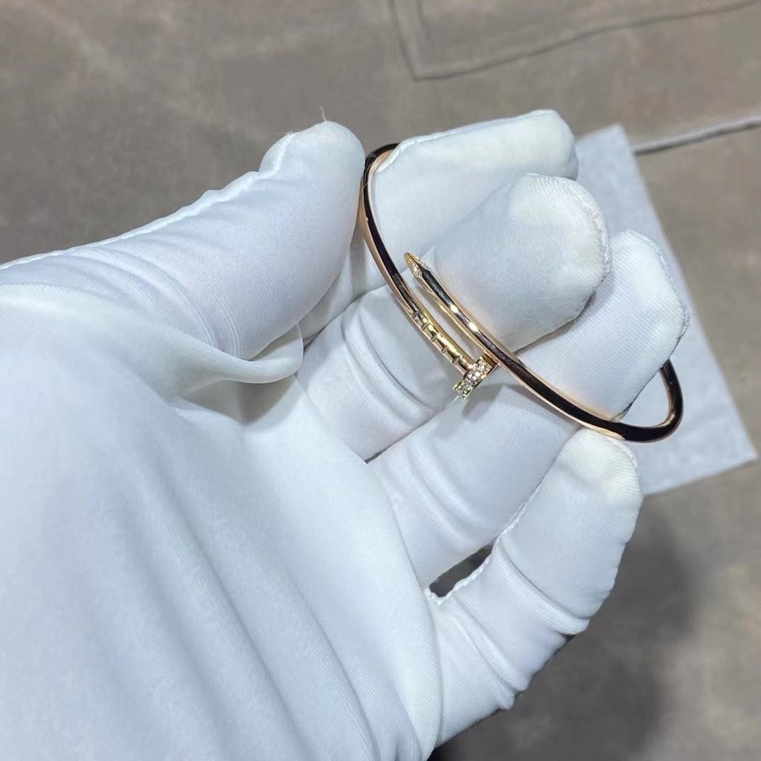 ¡®lume Jewelry¡¯JUSTE BRACELET 2.5MM DIAMONDS