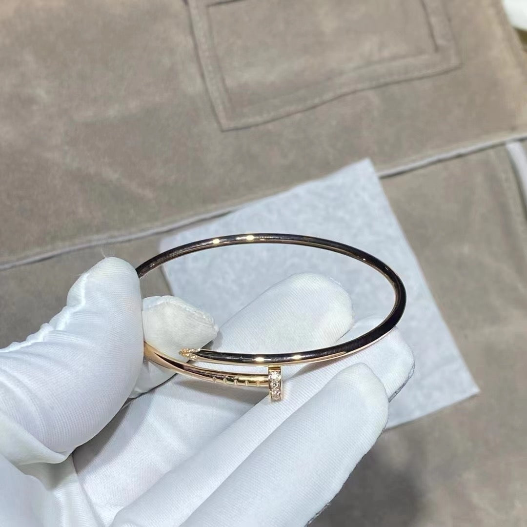 ¡®lume Jewelry¡¯JUSTE BRACELET 2.5MM DIAMONDS