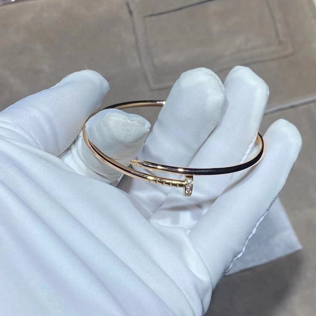 ¡®lume Jewelry¡¯JUSTE BRACELET 2.5MM DIAMONDS