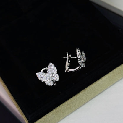 ¡®lume Jewelry¡¯BUTTERFLY ALL DIAMOND EARRINGS