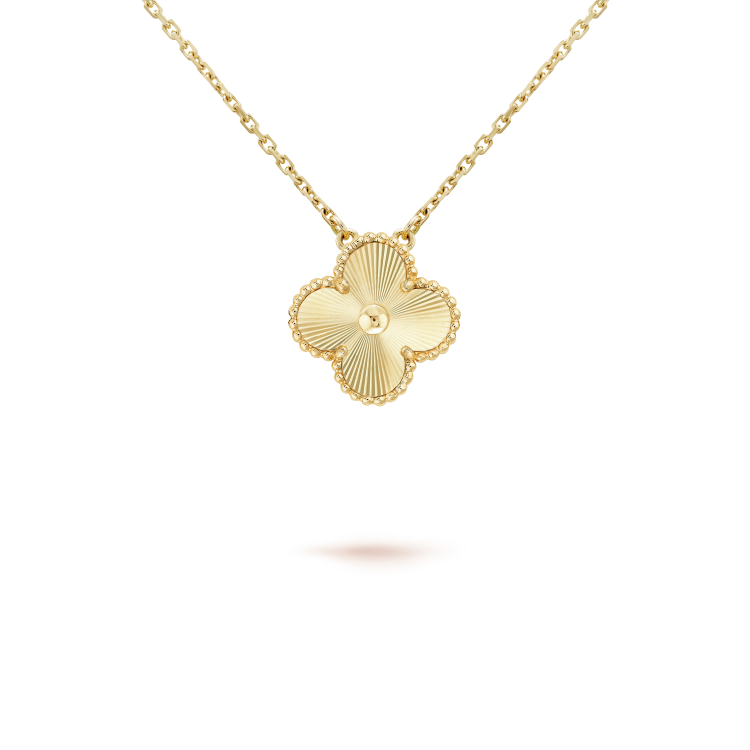 ¡®lume Jewelry¡¯CLOVER 15MM LASER NECKLACE