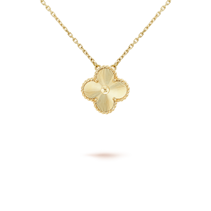 ¡®lume Jewelry¡¯CLOVER 15MM LASER NECKLACE