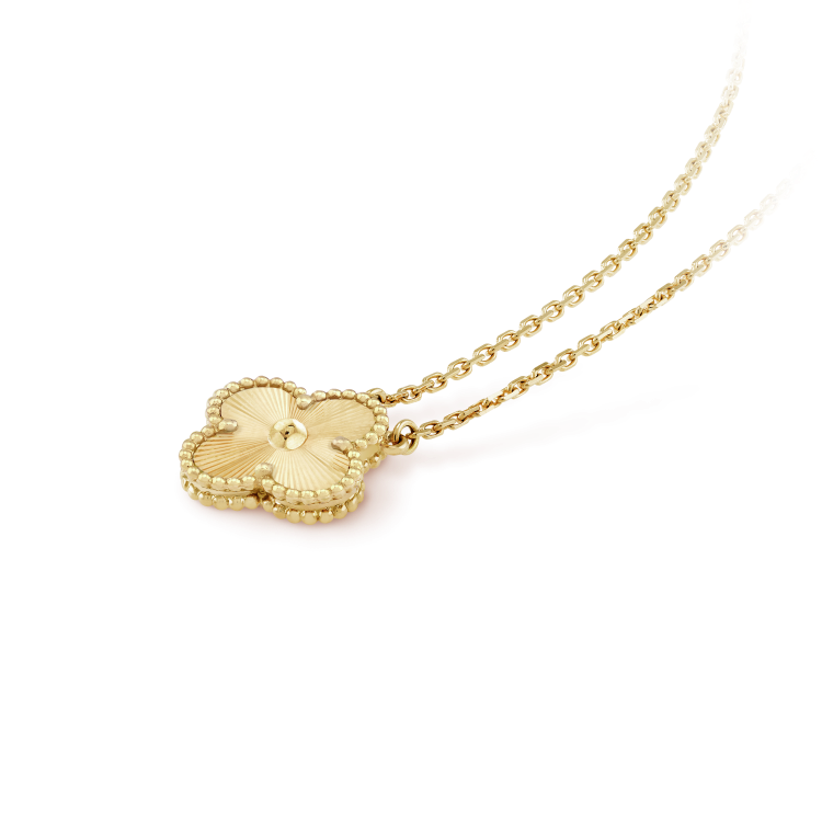 ¡®lume Jewelry¡¯CLOVER 15MM LASER NECKLACE
