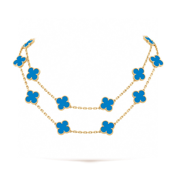 ¡®lume Jewelry¡¯CLOVER 20 MOTIFS TURQUOISE GOLD