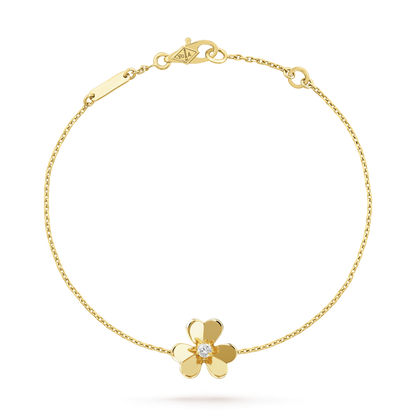 ¡®lume Jewelry¡¯FRIVOLE GOLD FLOWER PINK MALACHITE BRACELET