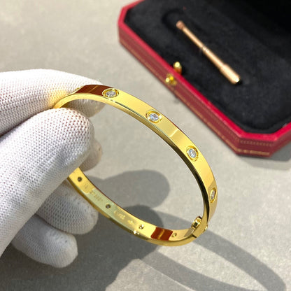 ¡®lume Jewelry¡¯LOVE BRACELET 6.1MM 10 DIAMONDS