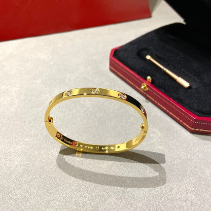 ¡®lume Jewelry¡¯LOVE BRACELET 6.1MM 10 DIAMONDS