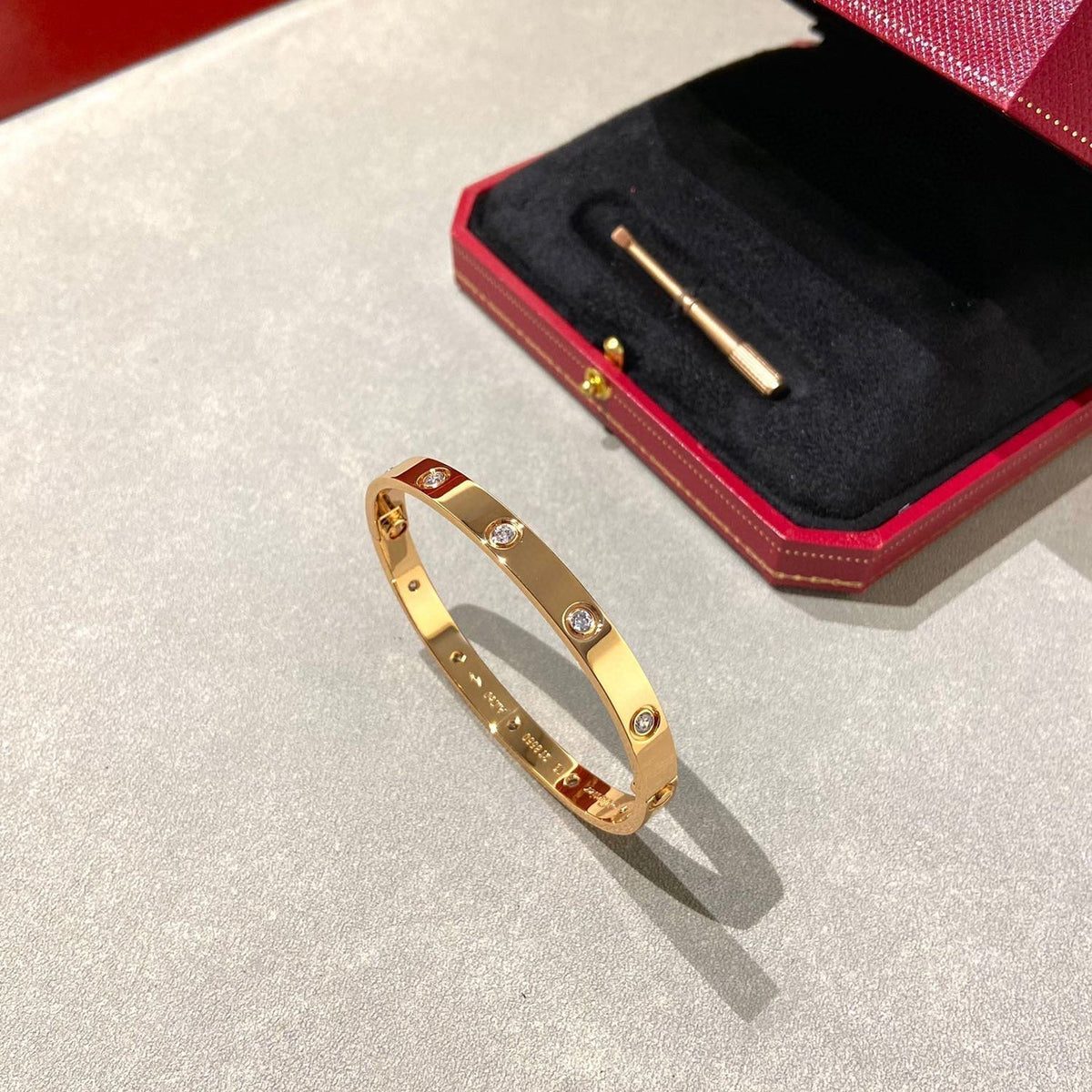 ¡®lume Jewelry¡¯LOVE BRACELET 6.1MM 10 DIAMONDS