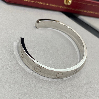 ¡®lume Jewelry¡¯LOVE BRACELET 6.1MM 1 DIAMOND OPEN CUFF
