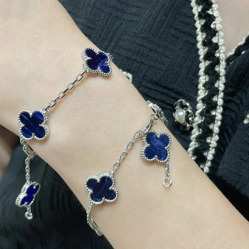 [lume Jewelry]New CLOVER 5 MOTIF PIETERSITE BRACELET COLLECTION