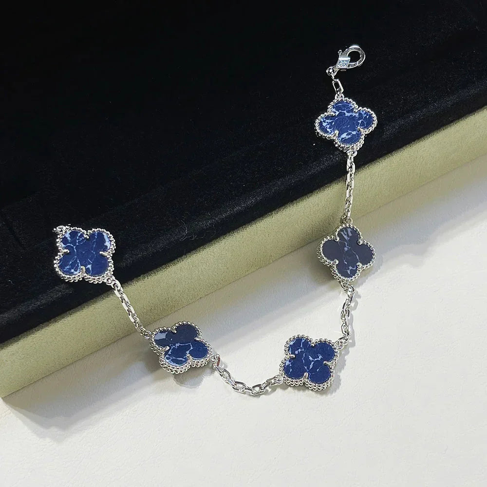 [lume Jewelry]New CLOVER 5 MOTIF PIETERSITE BRACELET COLLECTION
