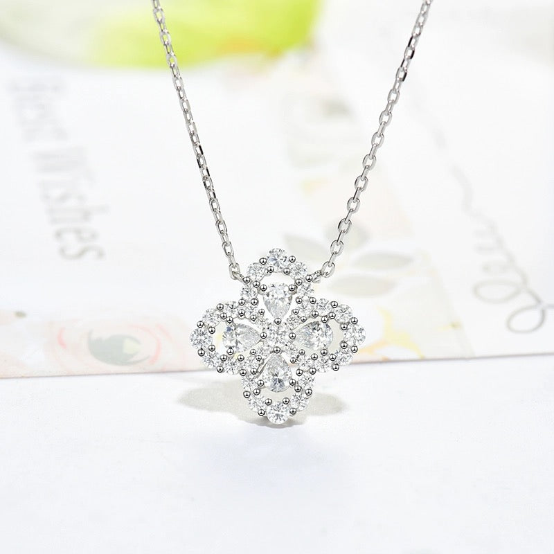 ¡®lume Jewelry¡¯LOOP NECKLACE FULL MOTIF DIAMOND 16MM MULTIPLE COLORS