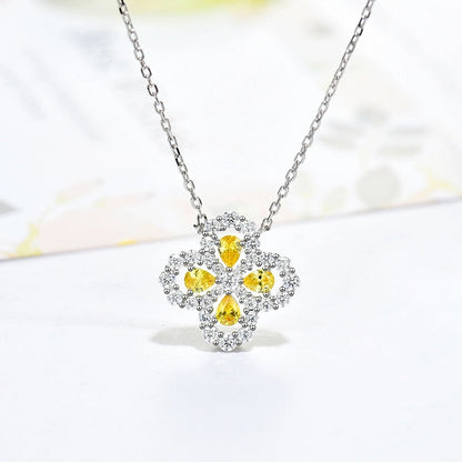 ¡®lume Jewelry¡¯LOOP NECKLACE FULL MOTIF DIAMOND 16MM MULTIPLE COLORS