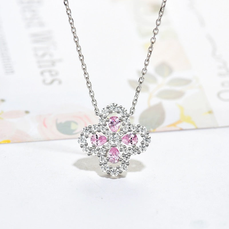 ¡®lume Jewelry¡¯LOOP NECKLACE FULL MOTIF DIAMOND 16MM MULTIPLE COLORS