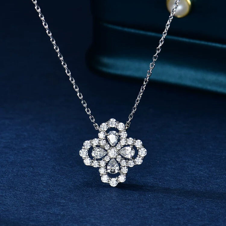 ¡®lume Jewelry¡¯LOOP NECKLACE FULL MOTIF DIAMOND 16MM MULTIPLE COLORS