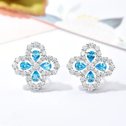 ¡®lume Jewelry¡¯LOOP EARRINGS FULL MOTIF DIAMOND 16MM