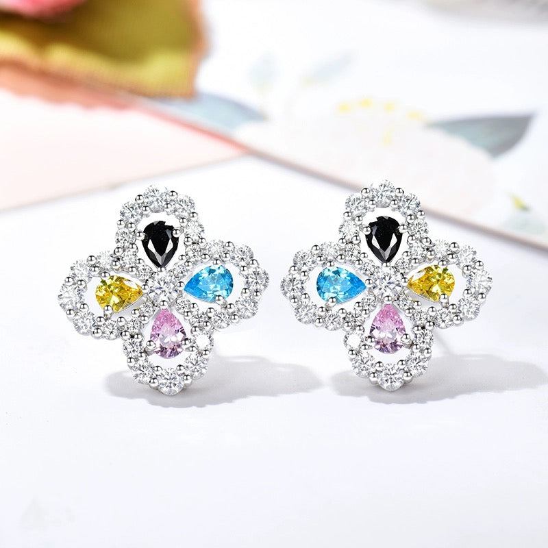 ¡®lume Jewelry¡¯LOOP EARRINGS FULL MOTIF DIAMOND 16MM