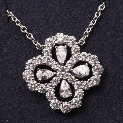 ¡®lume Jewelry¡¯LOOP NECKLACE FULL MOTIF DIAMOND 16MM MULTIPLE COLORS