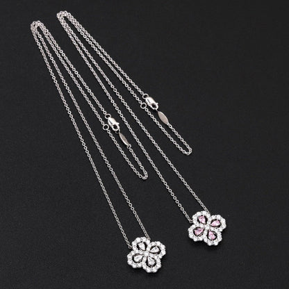 ¡®lume Jewelry¡¯LOOP NECKLACE FULL MOTIF DIAMOND 16MM MULTIPLE COLORS