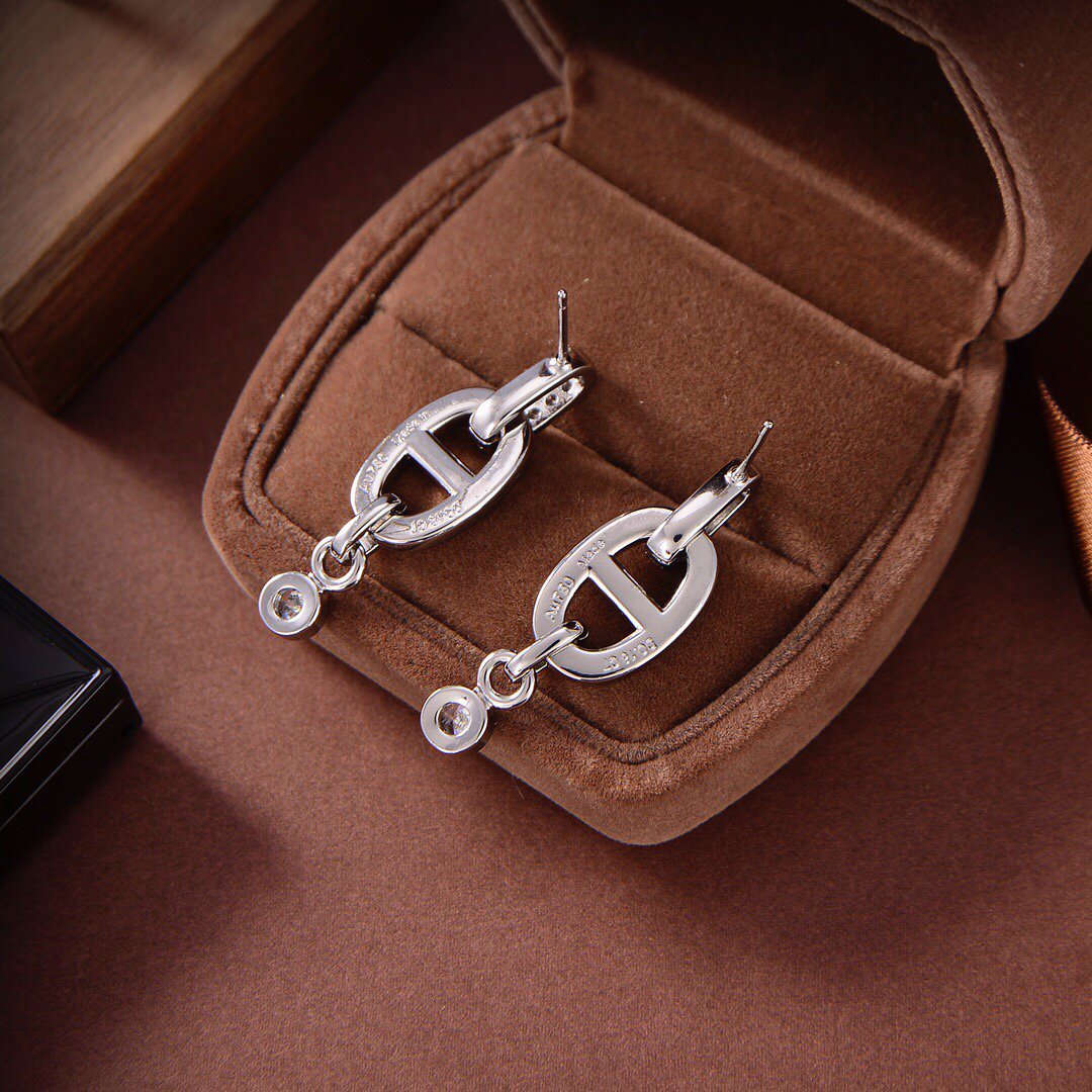 ¡®lume Jewelry¡¯HM CHAINE DIAMOND EARRINGS