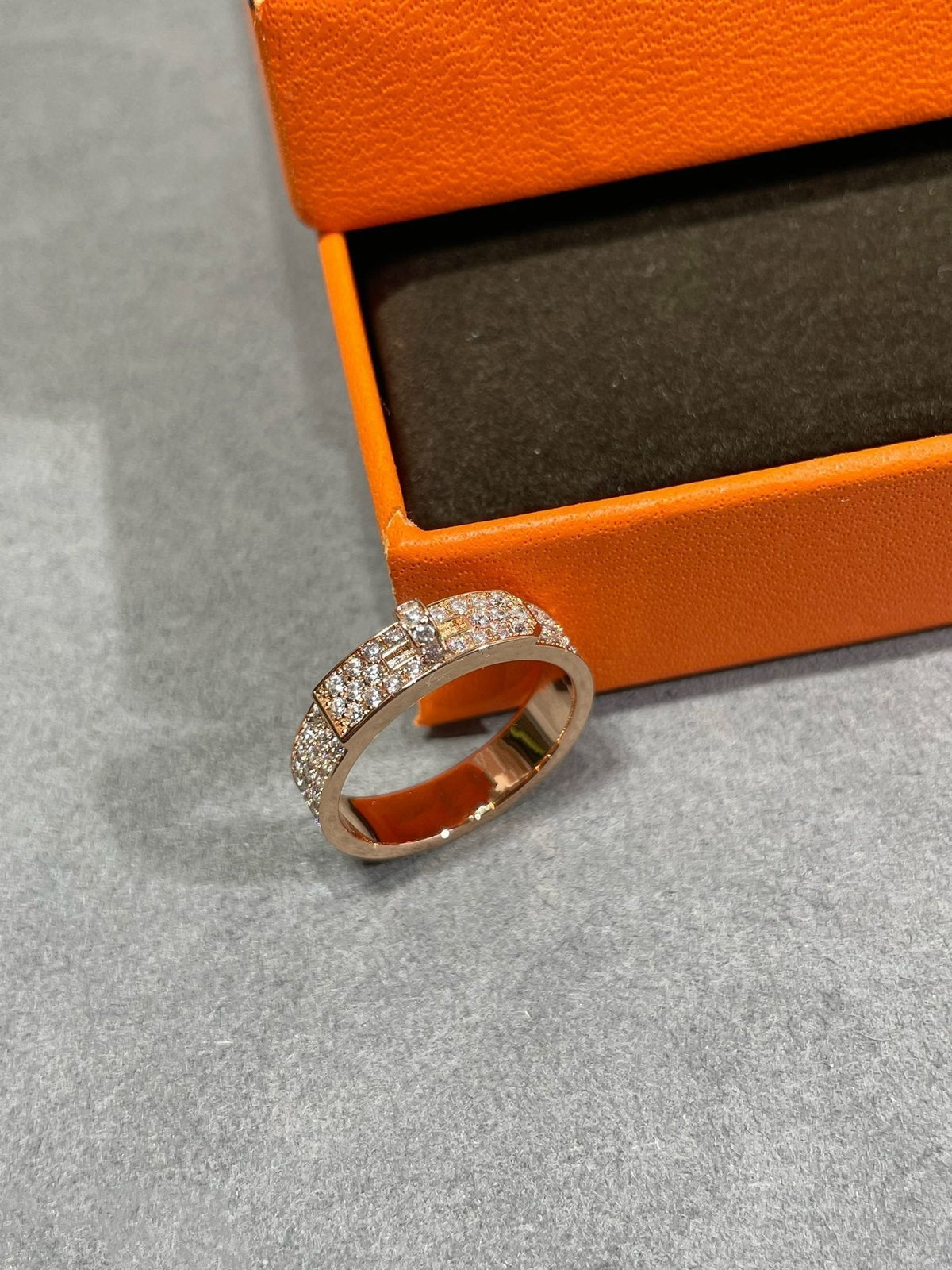 ¡®lume Jewelry¡¯KELLY PINK GOLD DIAMOND RING