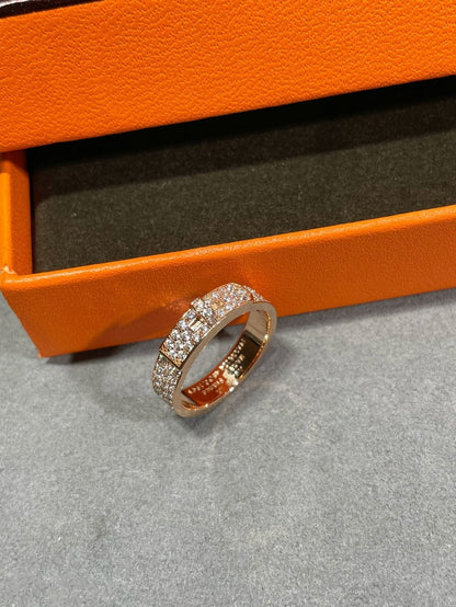 ¡®lume Jewelry¡¯KELLY PINK GOLD DIAMOND RING