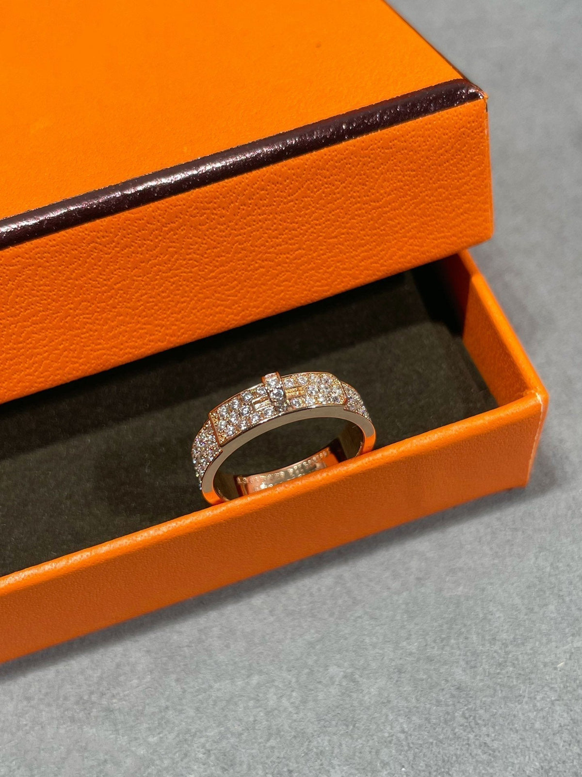 ¡®lume Jewelry¡¯KELLY PINK GOLD DIAMOND RING