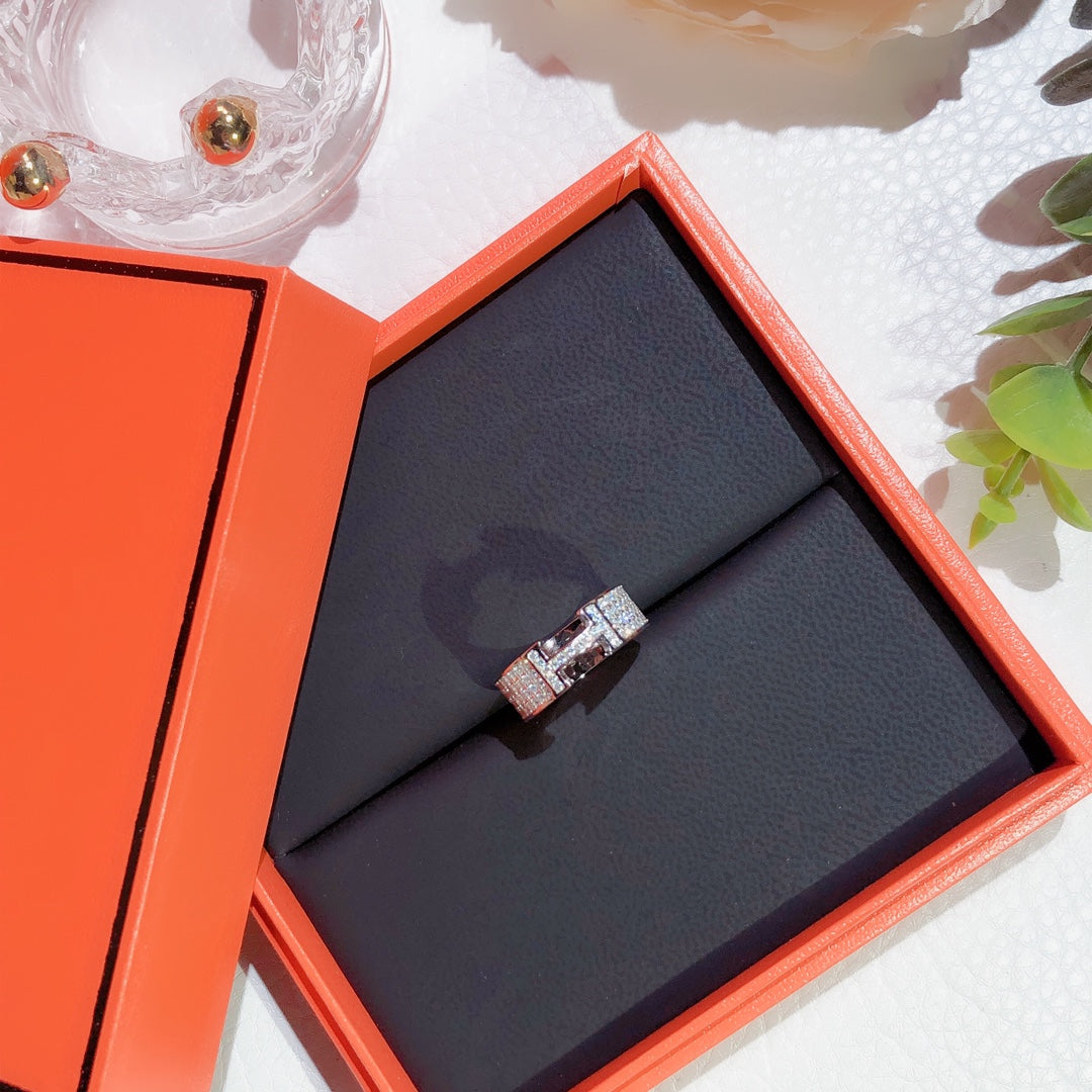 ¡®lume Jewelry¡¯H RING FULL DIAMOND