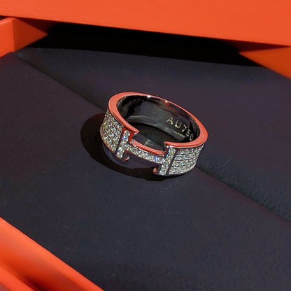 ¡®lume Jewelry¡¯H RING FULL DIAMOND