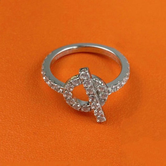 ¡®lume Jewelry¡¯ECHAPPEE RING SILVER DIAMOND