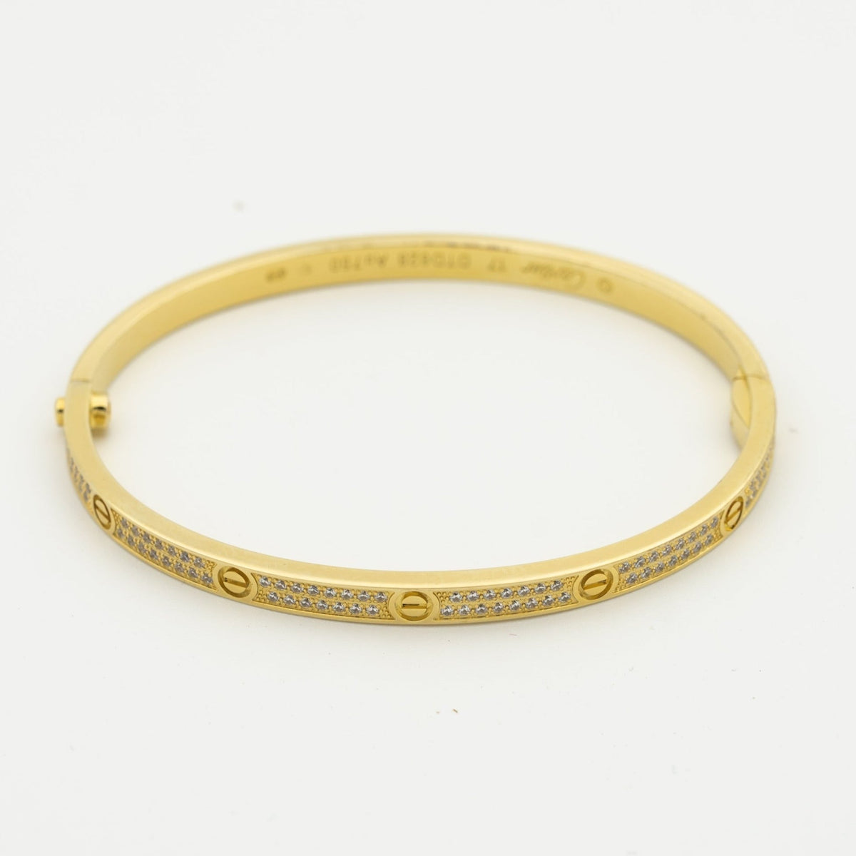 ¡®lume Jewelry¡¯LOVE BRACELET 3.65MM DIAMOND-PAVED