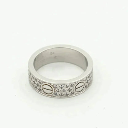 ¡®lume Jewelry¡¯LOVE RING 5.5MM DIAMONDS PAVED