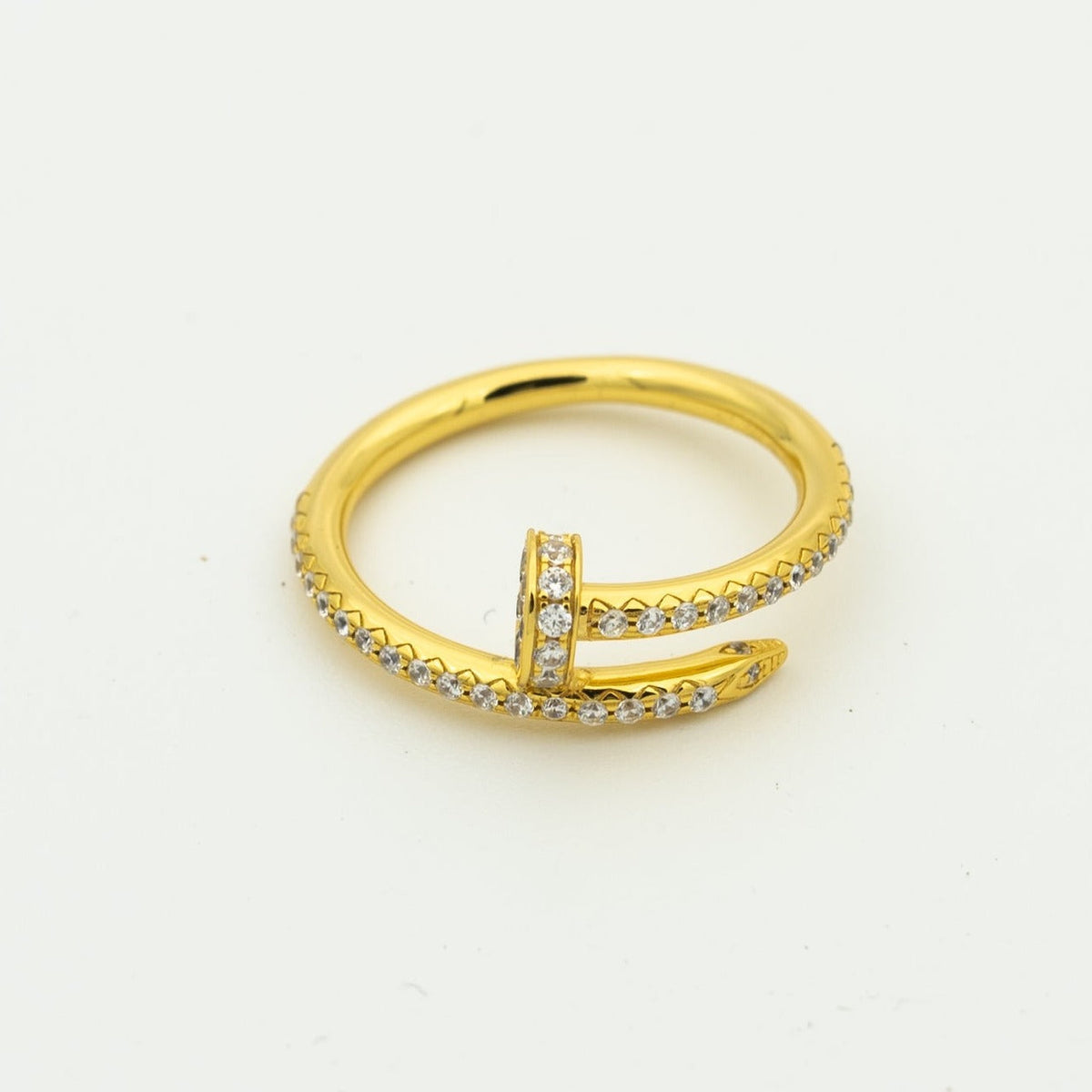 ¡®lume Jewelry¡¯JUSTE RING 1.8MM GOLD DIAMONDS