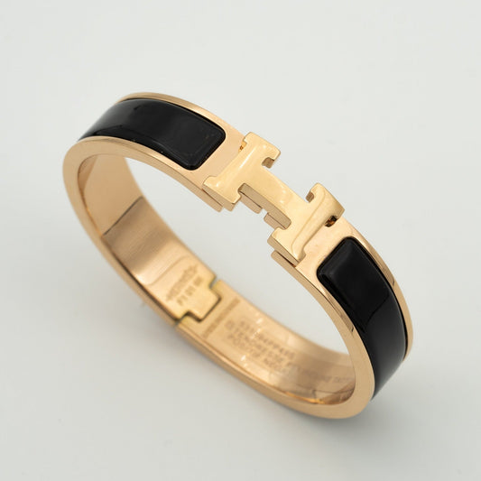 ¡®lume Jewelry¡¯H BLACK BRACELET