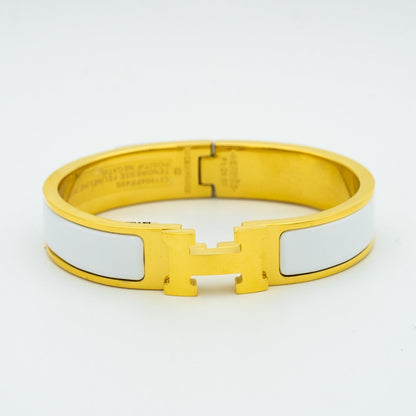 ¡®lume Jewelry¡¯H WHITE BRACELET