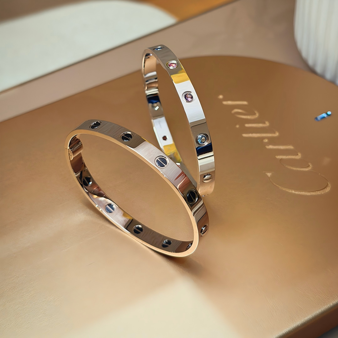 [lume Jewelry]2026 RAINBOW LOVE BRACELET 6.1MM  10 DIAMONDS