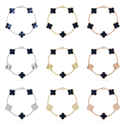[lume Jewelry]New CLOVER 5 MOTIF PIETERSITE BRACELET COLLECTION