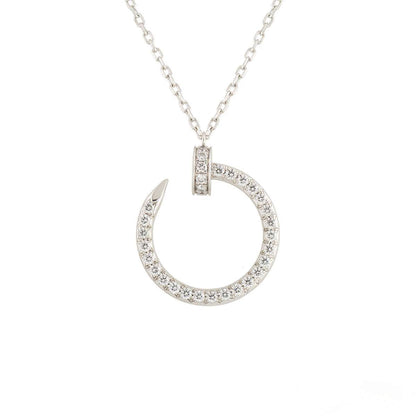 ¡®lume Jewelry¡¯JUSTE NECKLACE SILVER DIAMONDS