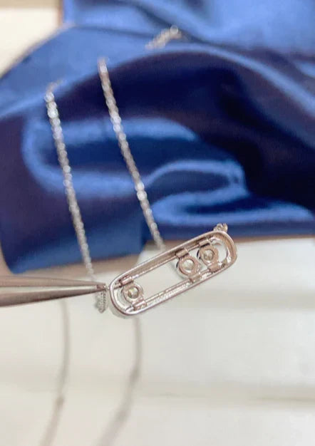 [lume Jewelry] MK MOVE FULL DIAMOND NECKLACE