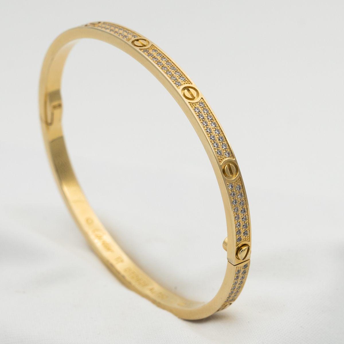 ¡®lume Jewelry¡¯LOVE BRACELET 3.65MM DIAMOND-PAVED