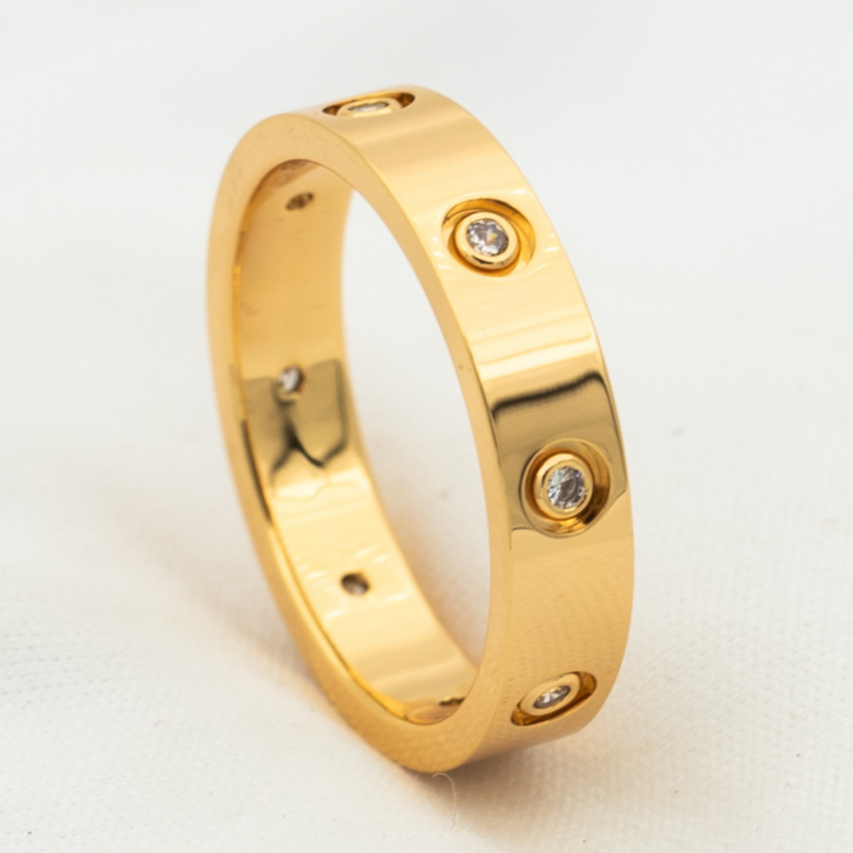 ¡®lume Jewelry¡¯LOVE RING 3.6MM 8 DIAMONDS