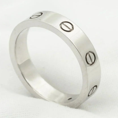 ¡®lume Jewelry¡¯LOVE RING 4MM 1 DIAMOND SILVER