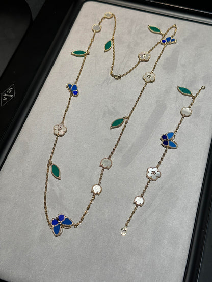 [lume Jewelry] 26 NEW CLOVER 15 MOTIFS LUCKY NECKLACE