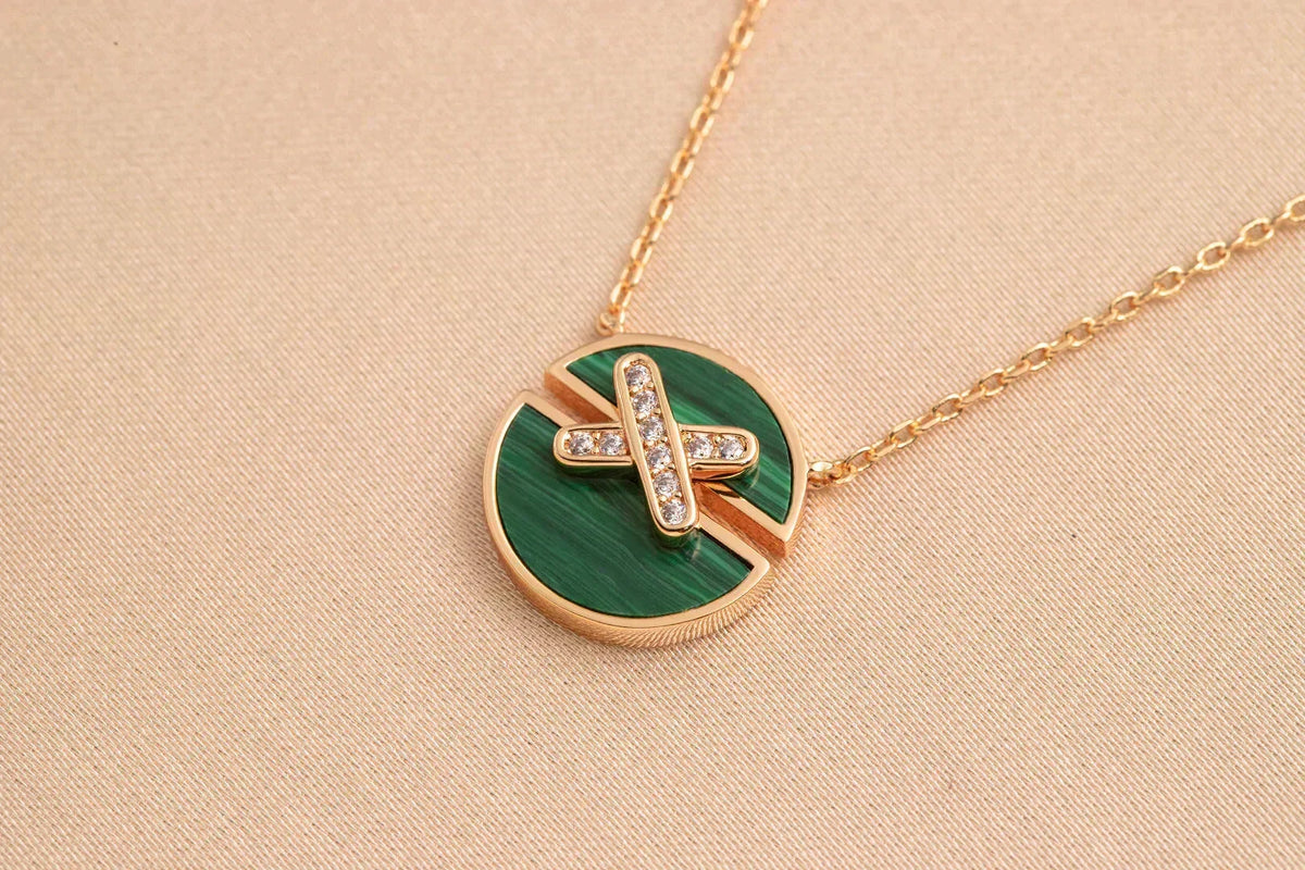 ¡®lume Jewelry¡¯JEUX DE ROSE GOLD DIAMOND NECKLACE