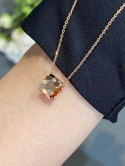 ¡®lume Jewelry¡¯BEE LOVE DIAMOND NECKLACE