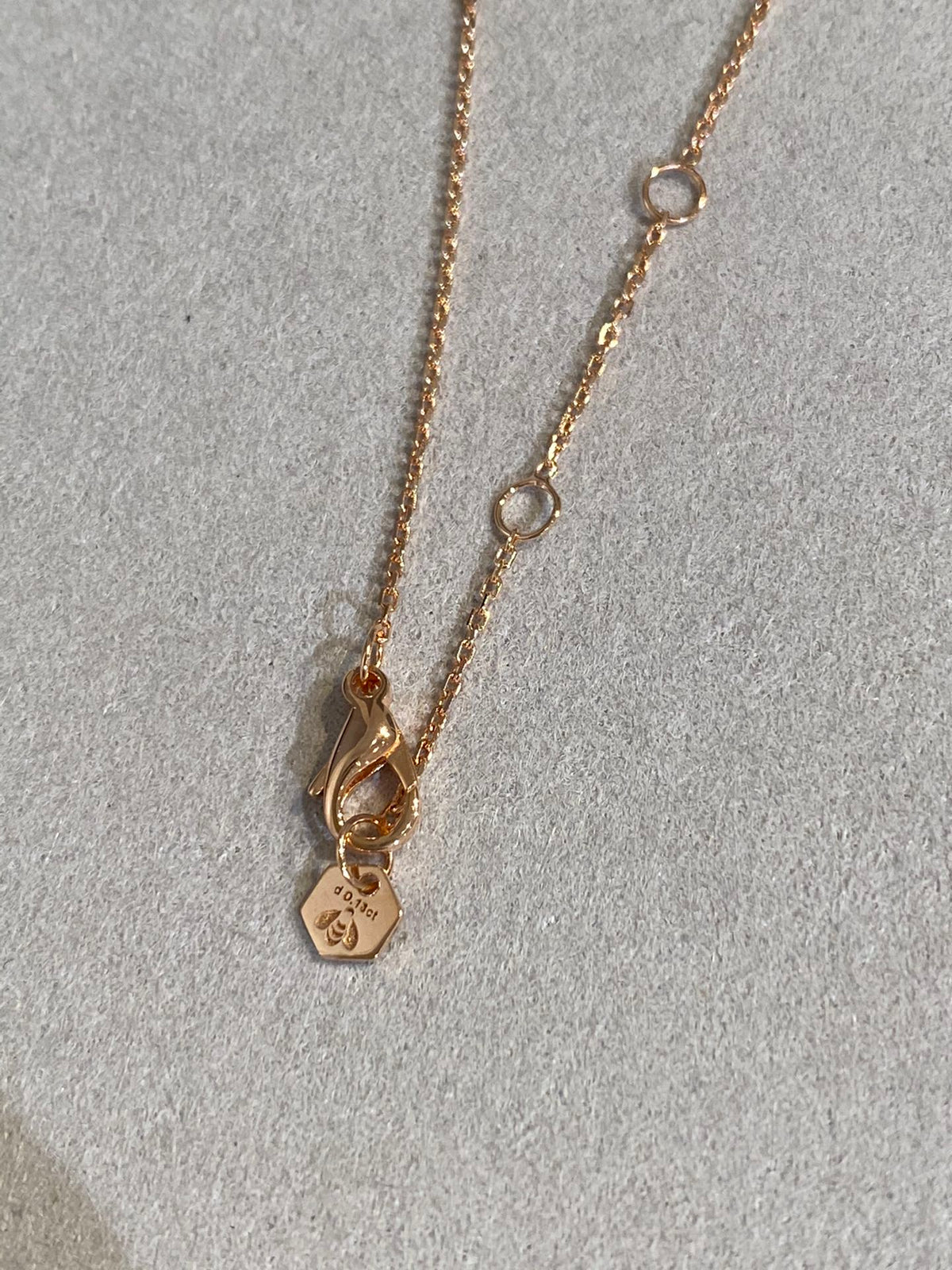 ¡®lume Jewelry¡¯BEE LOVE DIAMOND NECKLACE